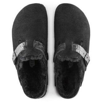 Boston Shearling Suede Leather