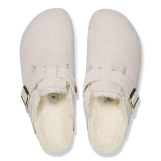 Boston Shearling Suede Leather