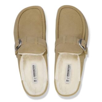 Buckley Shearling Suede Leather
