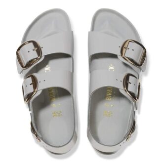 Milano Big Buckle Natural Leather Patent